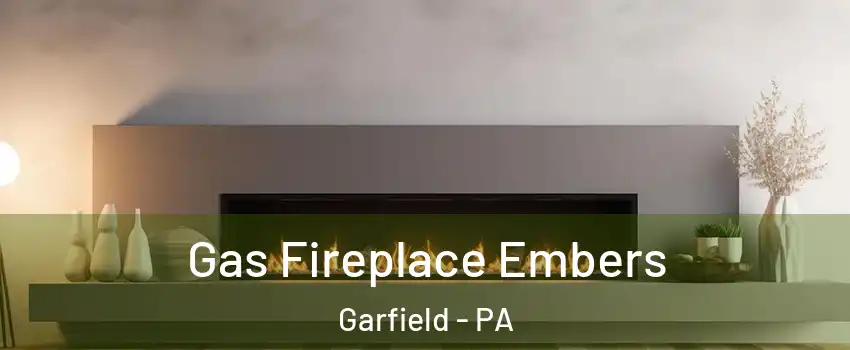 Gas Fireplace Embers Garfield - PA