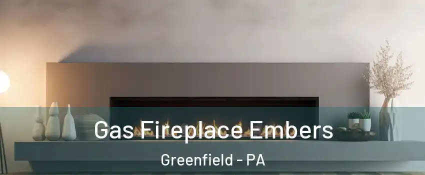 Gas Fireplace Embers Greenfield - PA