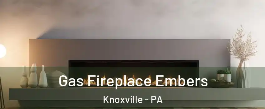 Gas Fireplace Embers Knoxville - PA