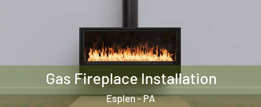 Gas Fireplace Installation Esplen - PA