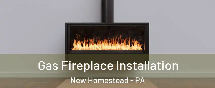 Gas Fireplace Installation New Homestead - PA