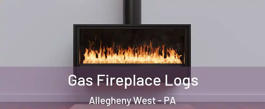 Gas Fireplace Logs Allegheny West - PA