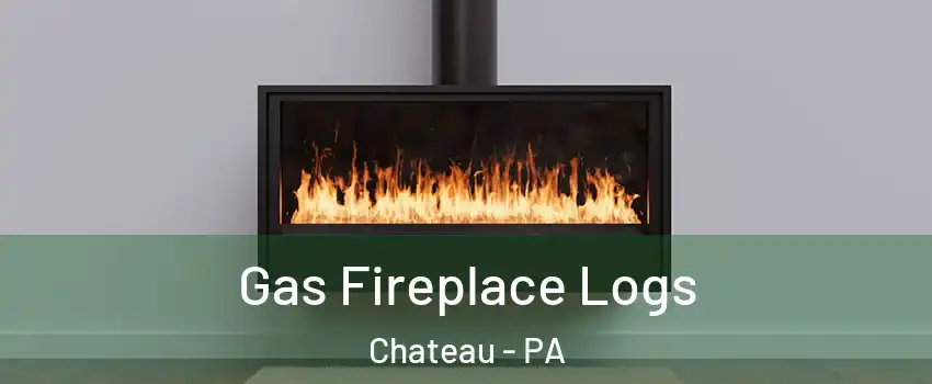 Gas Fireplace Logs Chateau - PA