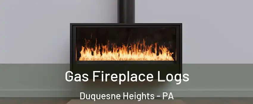 Gas Fireplace Logs Duquesne Heights - PA