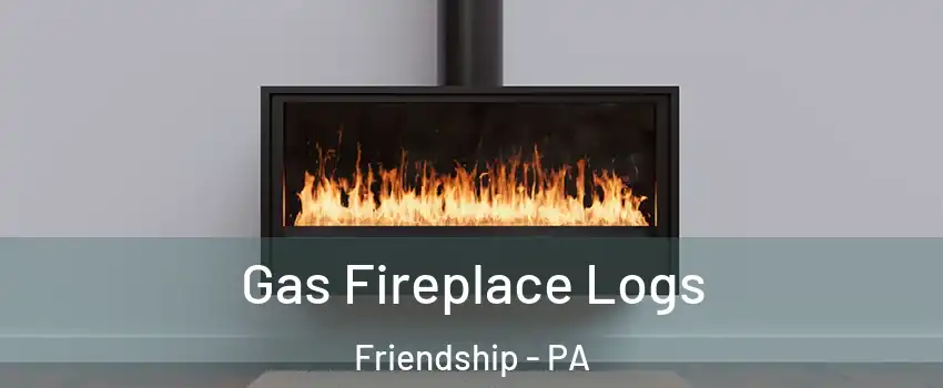 Gas Fireplace Logs Friendship - PA