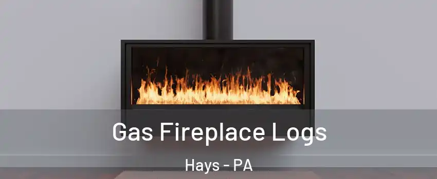 Gas Fireplace Logs Hays - PA