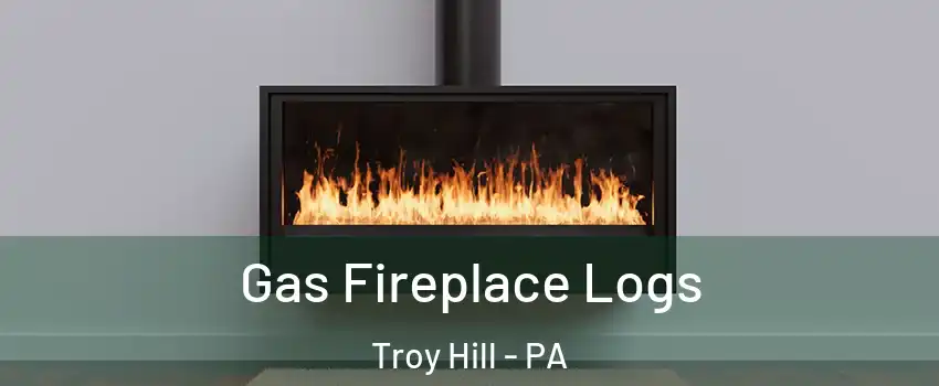 Gas Fireplace Logs Troy Hill - PA