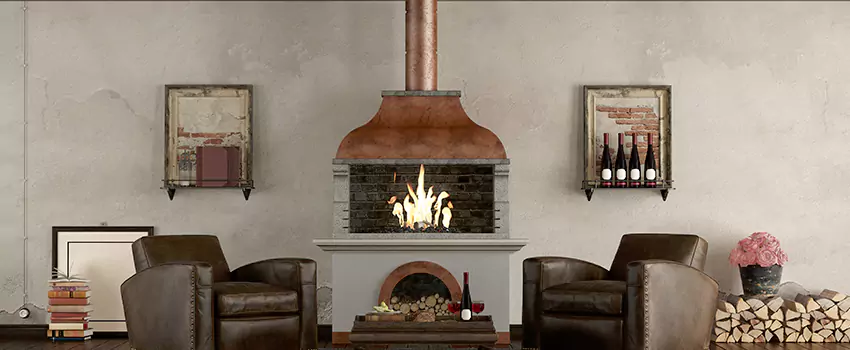 Thelin Hearth Products Providence Pellet Insert Fireplace Installation in Allentown, PA