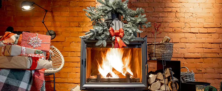 Travis Industries Linear Gas Fireplace Installation in Allentown, Pennsylvania
