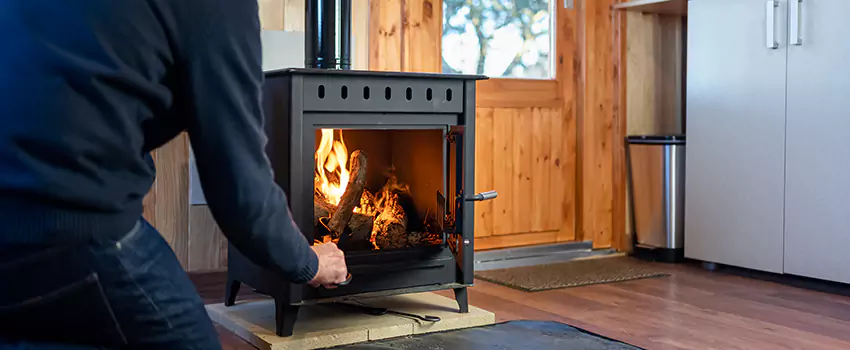 Open Hearth Wood Fireplace Installation in Allentown, PA