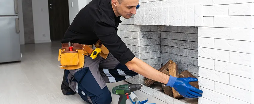 Fireplace Damaged Damper Frame Repair Services in Allentown, Pennsylvania