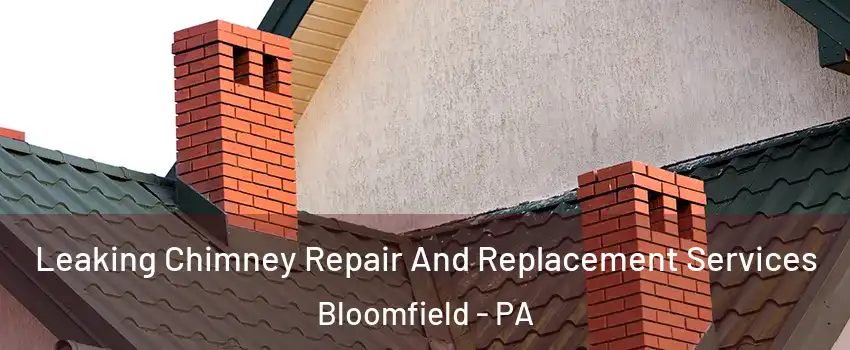 Leaking Chimney Repair And Replacement Services Bloomfield - PA
