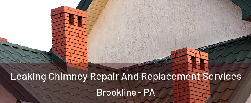 Leaking Chimney Repair And Replacement Services Brookline - PA