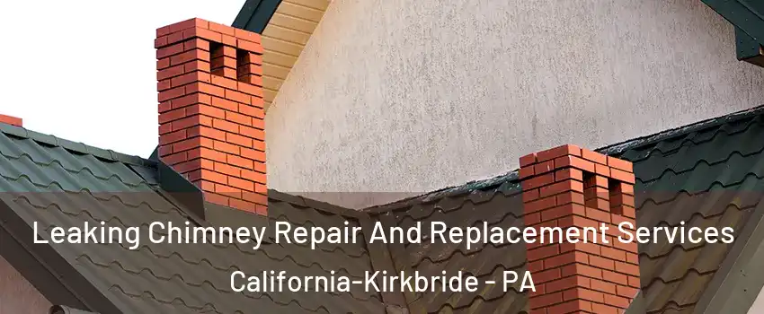 Leaking Chimney Repair And Replacement Services California-Kirkbride - PA