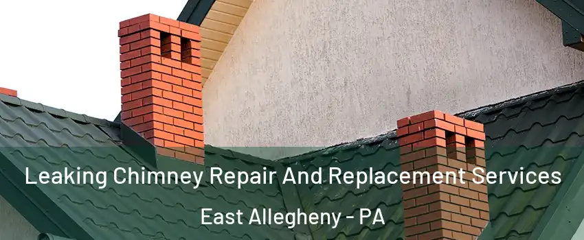 Leaking Chimney Repair And Replacement Services East Allegheny - PA