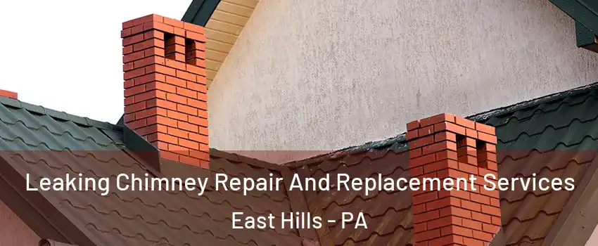 Leaking Chimney Repair And Replacement Services East Hills - PA