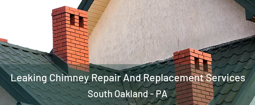 Leaking Chimney Repair And Replacement Services South Oakland - PA
