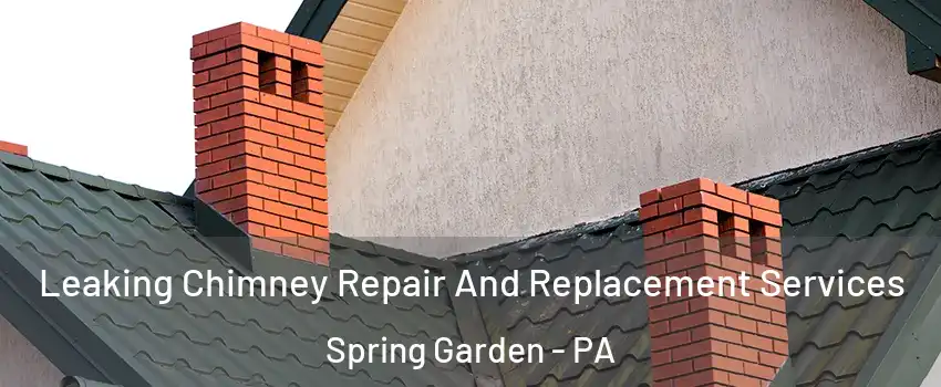 Leaking Chimney Repair And Replacement Services Spring Garden - PA