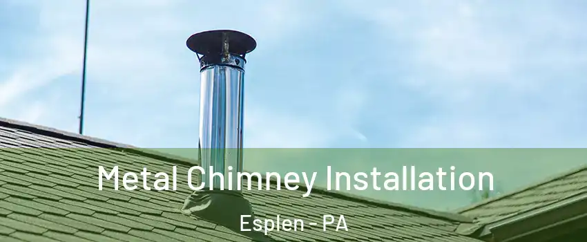 Metal Chimney Installation Esplen - PA
