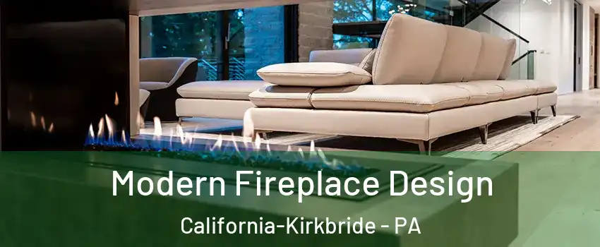 Modern Fireplace Design California-Kirkbride - PA