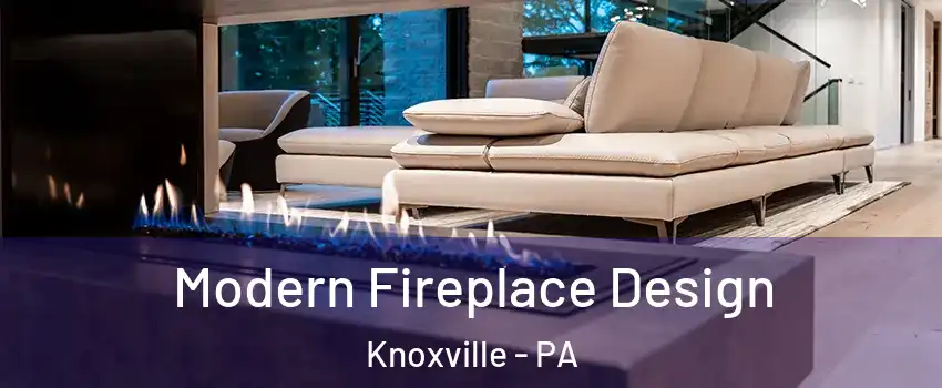 Modern Fireplace Design Knoxville - PA