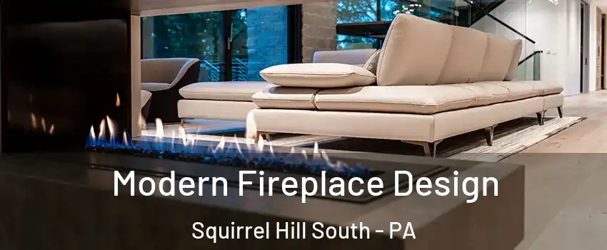 Modern Fireplace Design Squirrel Hill South - PA
