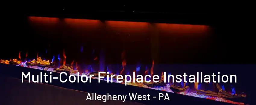 Multi-Color Fireplace Installation Allegheny West - PA