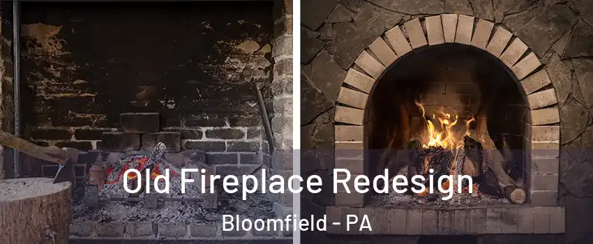 Old Fireplace Redesign Bloomfield - PA