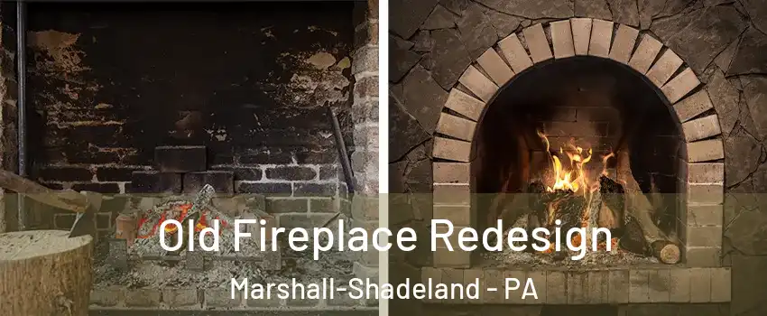 Old Fireplace Redesign Marshall-Shadeland - PA