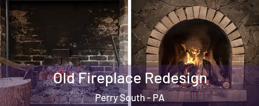 Old Fireplace Redesign Perry South - PA