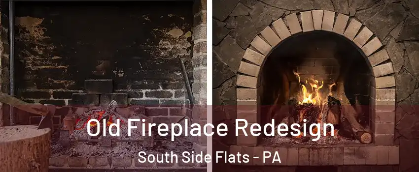 Old Fireplace Redesign South Side Flats - PA