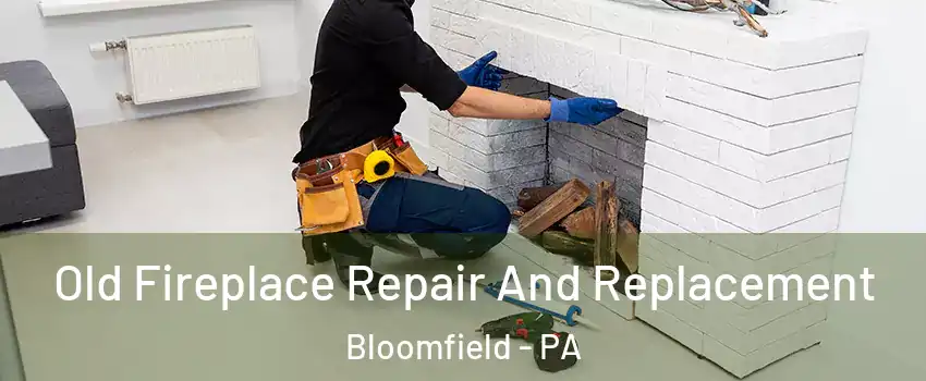 Old Fireplace Repair And Replacement Bloomfield - PA