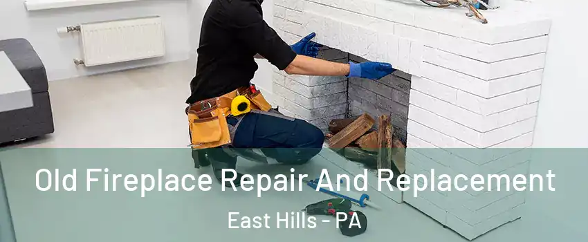 Old Fireplace Repair And Replacement East Hills - PA