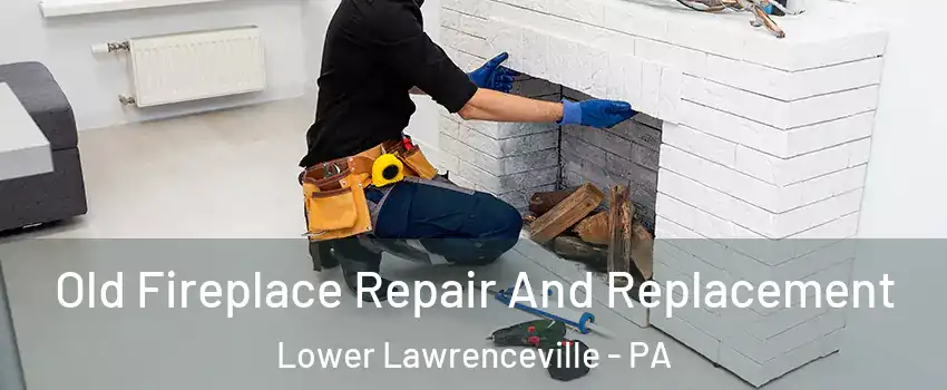 Old Fireplace Repair And Replacement Lower Lawrenceville - PA