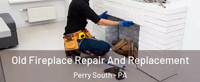 Old Fireplace Repair And Replacement Perry South - PA