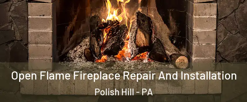 Open Flame Fireplace Repair And Installation Polish Hill - PA