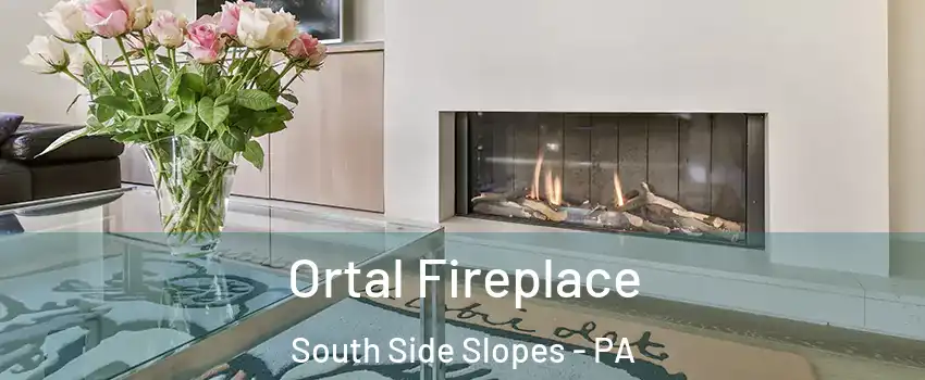 Ortal Fireplace South Side Slopes - PA