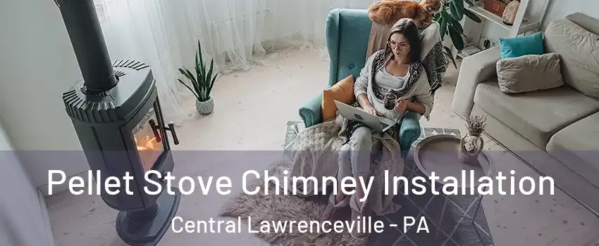 Pellet Stove Chimney Installation Central Lawrenceville - PA