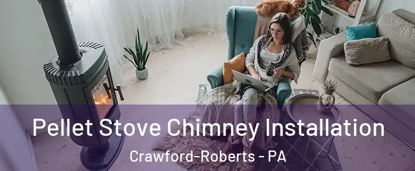 Pellet Stove Chimney Installation Crawford-Roberts - PA