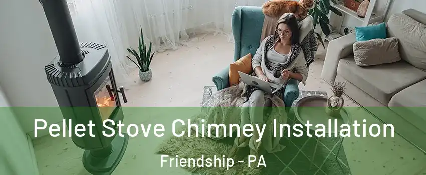 Pellet Stove Chimney Installation Friendship - PA