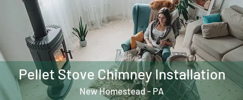 Pellet Stove Chimney Installation New Homestead - PA
