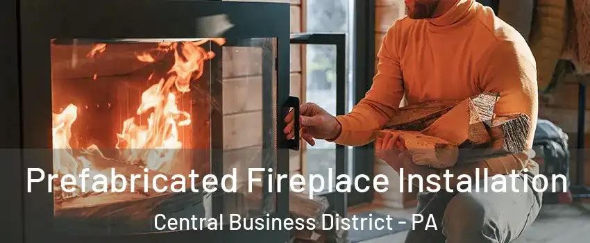 Prefabricated Fireplace Installation Central Business District - PA