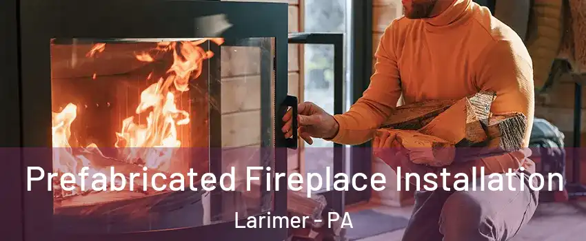 Prefabricated Fireplace Installation Larimer - PA