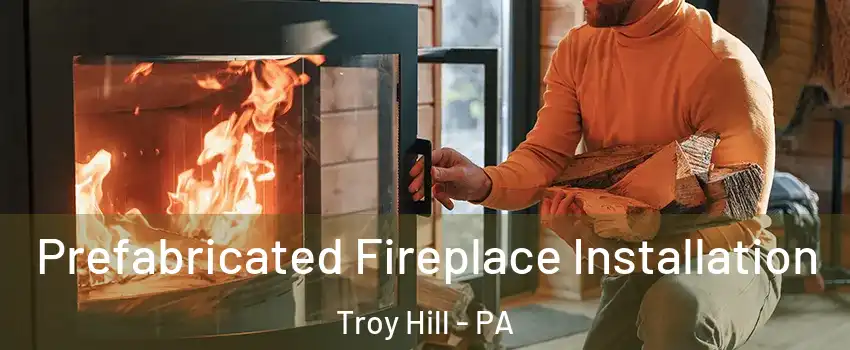 Prefabricated Fireplace Installation Troy Hill - PA