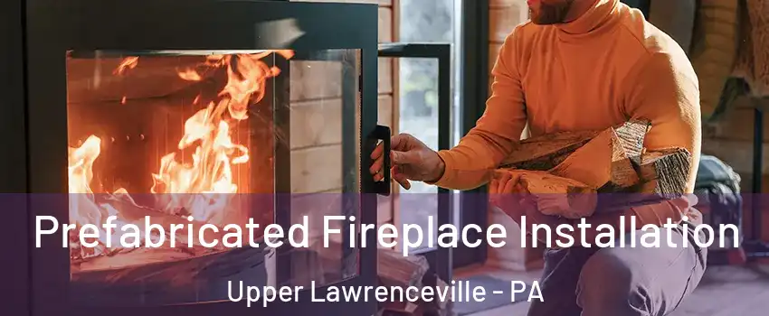 Prefabricated Fireplace Installation Upper Lawrenceville - PA