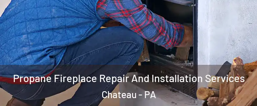 Propane Fireplace Repair And Installation Services Chateau - PA
