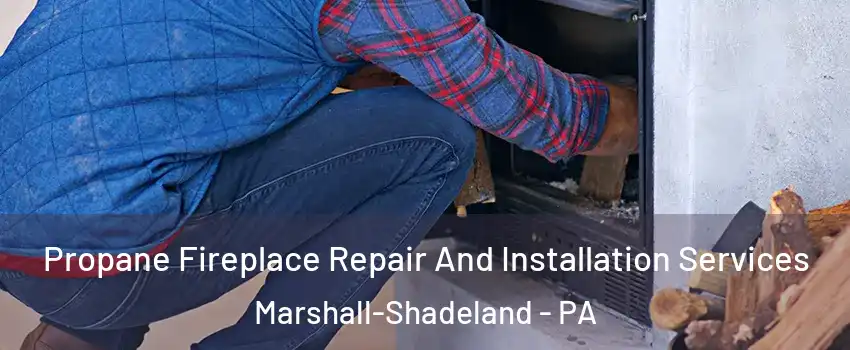 Propane Fireplace Repair And Installation Services Marshall-Shadeland - PA