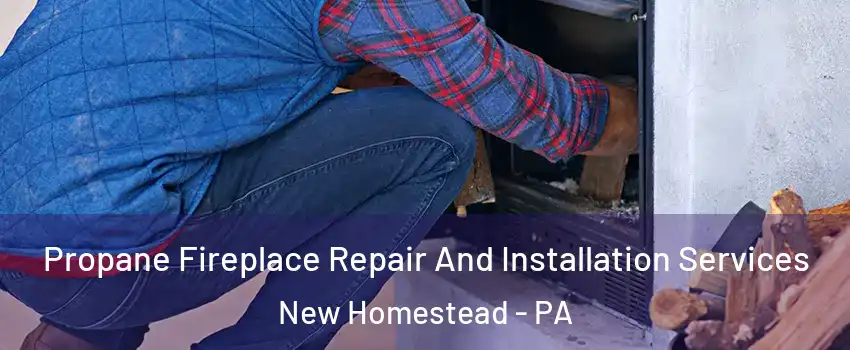 Propane Fireplace Repair And Installation Services New Homestead - PA
