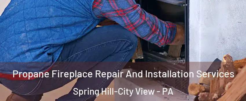 Propane Fireplace Repair And Installation Services Spring Hill-City View - PA
