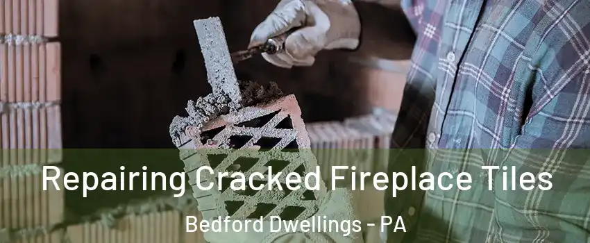 Repairing Cracked Fireplace Tiles Bedford Dwellings - PA